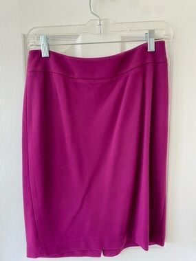 Talbots Fuchsia Stretch Pencil Skirt